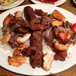 Kusadasi Restaurant - Mixed kebab...very big portion!