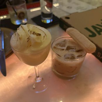 Jay Luigi - Dessert cocktails (lemon pie martini and tiramisu cocktail) - Pizza Near Me - Tampa, Florida
