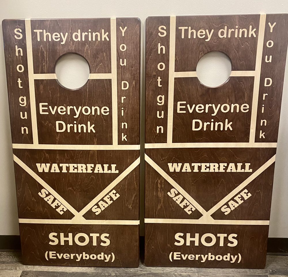 Cornhole Customs & More Logo