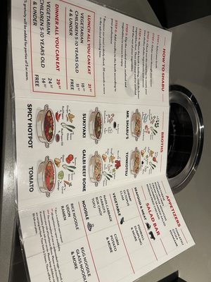 Menu photo 1 Mr. Shabu Orem, UT