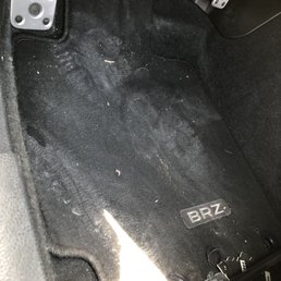Overspray on Mats