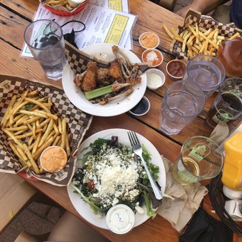 Old Schoolhouse Brewery - Beers, waters, dry garlic fries, quinoa salad, delicious wings, burger with fries, and fish & chips - Breweries Near Me - Winthrop, Washington Old Schoolhouse Brewery - Beers, waters, dry garlic fries, quinoa salad, delicious wings, burger with fries, and fish & chips - Breweries Near Me - Winthrop, Washington