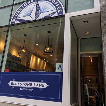 Bluestone Lane Garment District Coffee Shop - The storefront - Coffee & Tea Near Me - New York, New York