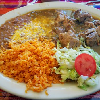 Carrillo's Mexican Food - Chili Verde - Mexican Near Me - Clovis, California