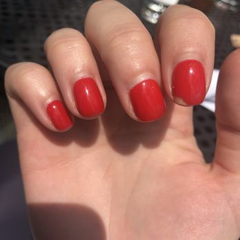 CK Nails - chipped nail after 2 days - Nail Salons Near Me - Columbus, Ohio