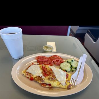 Burger Point - Denver omelette and a coffee - Breakfast & Brunch Near Me - San Bernardino, California Burger Point - Denver omelette and a coffee - Breakfast & Brunch Near Me - San Bernardino, California