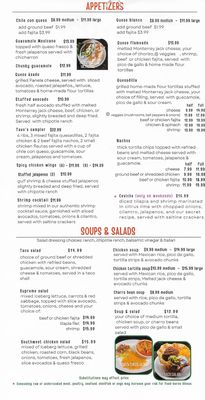 Menu photo 7 Tavos Mexican Grill Spring, TX Menu photo 7 Tavos Mexican Grill Spring, TX