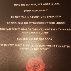 Smokin Rose Speakeasy