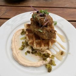 Cafe Fresca - Chicken and waffle