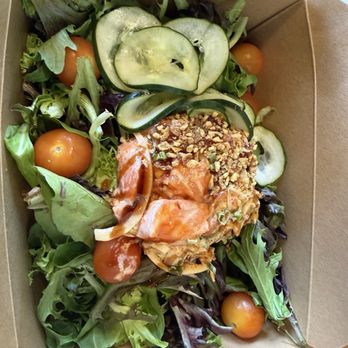 Ry's Poke Shack - Firecracker poke salad (1/2 tuna & 1/2 ahi) - Hawaiian Near Me - Huntington Beach, California Ry's Poke Shack - Firecracker poke salad (1/2 tuna & 1/2 ahi) - Hawaiian Near Me - Huntington Beach, California