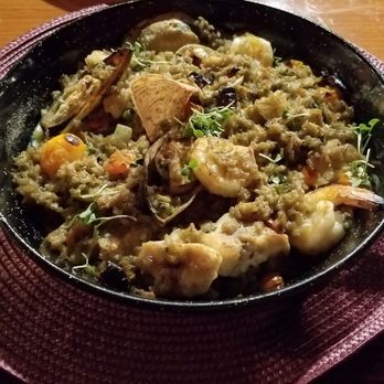 Mesob - Seafood paella - Caribbean Near Me - Kansas City, Missouri Mesob - Seafood paella - Caribbean Near Me - Kansas City, Missouri
