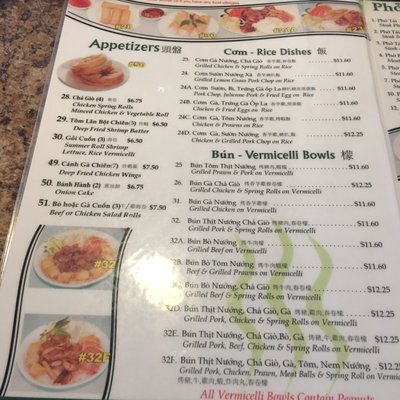 Menu photo 5 Pho Hoan Pasteur Calgary, AB
