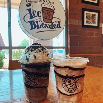 The Coffee Bean & Tea Leaf - Cold BrewMidnight Mocha Latte Cold Brew and White Chocolate Ice Blended drink - Coffee & Tea Near Me - Chandler, Arizona