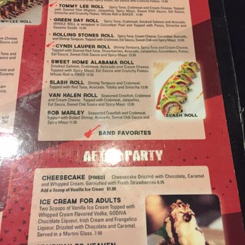 Rock N Roll Sushi - Asian Fusion Near Me - Trussville, Alabama