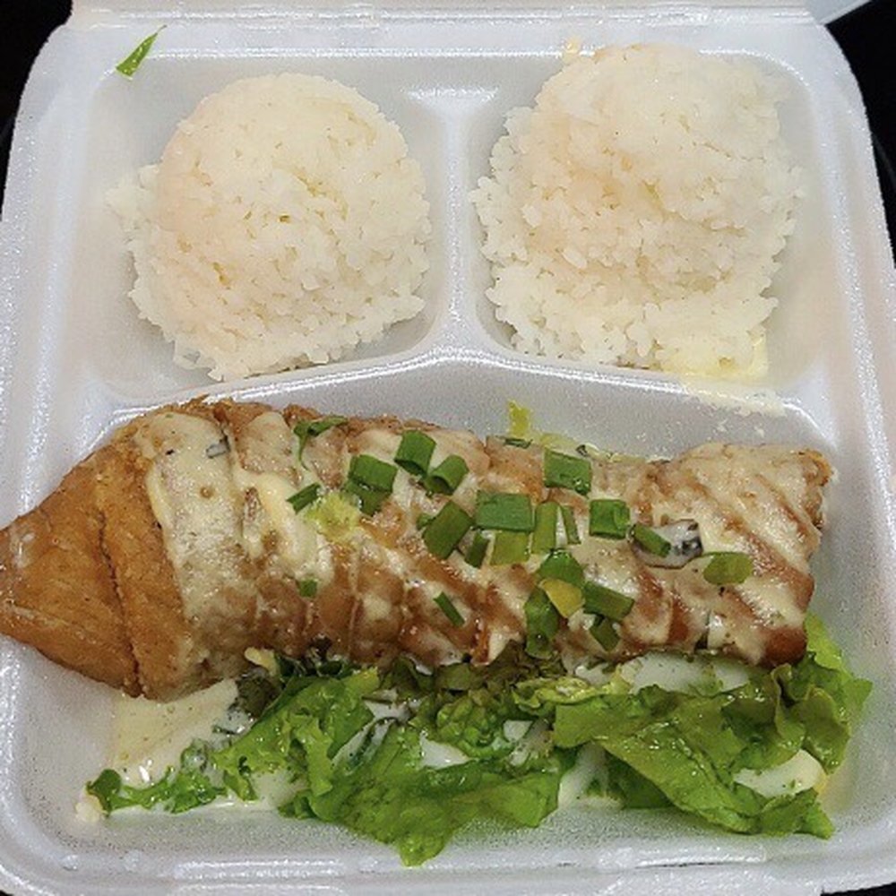 Fresh Catch - Huge AHI BELLY - All rice no Mac salad - Hawaiian Near Me - Honolulu, Hawaii Fresh Catch - Huge AHI BELLY - All rice no Mac salad - Hawaiian Near Me - Honolulu, Hawaii