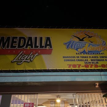 Mar Adentro - Store sign - Seafood Near Me - Guanica, Puerto Rico