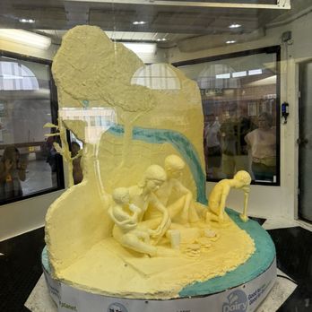 New York State Fair - Butter sculpture - Festivals Near Me - Syracuse, New York New York State Fair - Butter sculpture - Festivals Near Me - Syracuse, New York