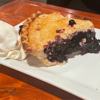 High Tide Restaurant & Bar - Blueberry Pie was VERY good! - Seafood Near Me - Brewer, Maine High Tide Restaurant & Bar - Blueberry Pie was VERY good! - Seafood Near Me - Brewer, Maine