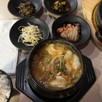 Gogiya Korean BBQ - Tofu stew with seafood - Barbeque Near Me - Davie, Florida Gogiya Korean BBQ - Tofu stew with seafood - Barbeque Near Me - Davie, Florida