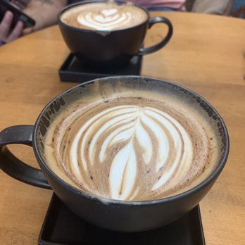 Brew Bros - Latte with chocolate and banana. Trust me. It's so good - Coffee & Tea Near Me - Temple, Texas