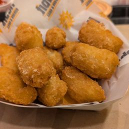 Cauliflower tots -- won't be getting them again. Cauliflower tots -- won't be getting them again.