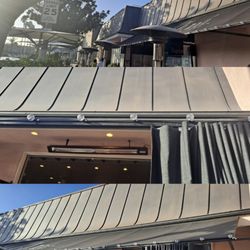 Light Bulbs Unlimited - G40 STRING LIGHTS INSTALLED ON AWNING