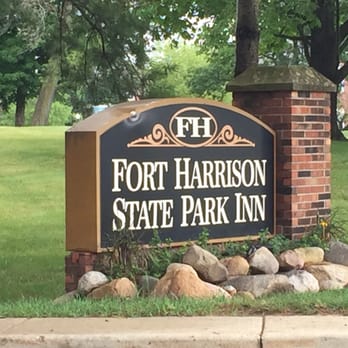 Fort Harrison State Park Inn - Sign on Post Road entrance. - Hotels Near Me - Indianapolis, Indiana