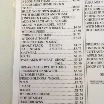 Angela's Café - Breakfast menu - Breakfast & Brunch Near Me - Conneaut, Ohio