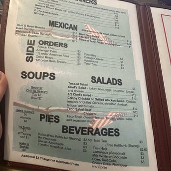 Pine Lake Diner - Dinner menu - Breakfast & Brunch Near Me - Plainwell, Michigan
