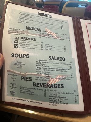 Menu photo 3 Pine Lake Diner Plainwell, MI