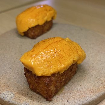 Kato - Tapioca, brown butter, sea urchin - Taiwanese Near Me - Los Angeles, California Kato - Tapioca, brown butter, sea urchin - Taiwanese Near Me - Los Angeles, California