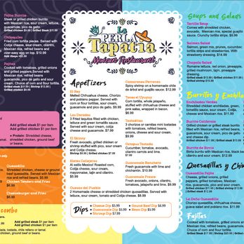 La Perla Tapatía Mexican Restaurant - La Perla Tapatia Menu - front - Latin American Near Me - Eustis, Florida La Perla Tapatía Mexican Restaurant - La Perla Tapatia Menu - front - Latin American Near Me - Eustis, Florida