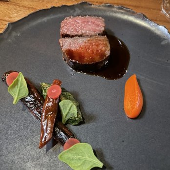 Lazy Bear - Wagyu and roasted carrots - New American Near Me - San Francisco, California