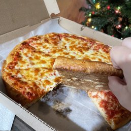 a pizza in a box