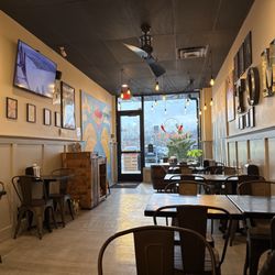 Tommy Tacos y Tequila - Plenty of space to dine in! Great ambiance for a little taco joint!