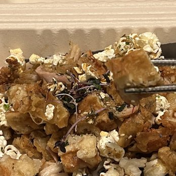 Kitchen Story - Popcorn Chicken and Waffle Bits... sweet and savory - Breakfast & Brunch Near Me - Oakland, California
