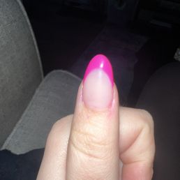 Unhappy set of nails. Unhappy set of nails.
