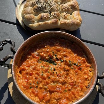 Zeytin - Menemen - tasted like a pizza when I put it on the pita - Mediterranean Near Me - Myrtle Beach, South Carolina Zeytin - Menemen - tasted like a pizza when I put it on the pita - Mediterranean Near Me - Myrtle Beach, South Carolina