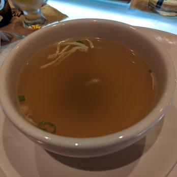 DaRuMa - Oriental Clear Soup that comes with dinner. - Japanese Near Me - Sarasota, Florida