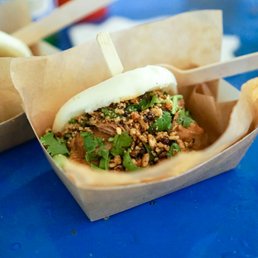 Dim Sum Su. Dairy free chicken bao.