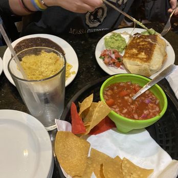 Cilantro Mexican Restaurant - Beef chimichanga with their awesome salsa and chips - Mexican Near Me - Fishkill, New York Cilantro Mexican Restaurant - Beef chimichanga with their awesome salsa and chips - Mexican Near Me - Fishkill, New York