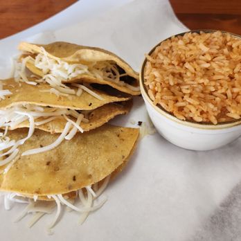 Cinco De Mayo - Crispy tacos with a side of Spanish rice - Mexican Near Me - Concord, California Cinco De Mayo - Crispy tacos with a side of Spanish rice - Mexican Near Me - Concord, California