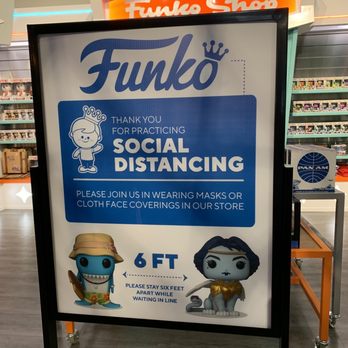 Funko - Social distancing signs - Toy Stores Near Me - Everett, Washington