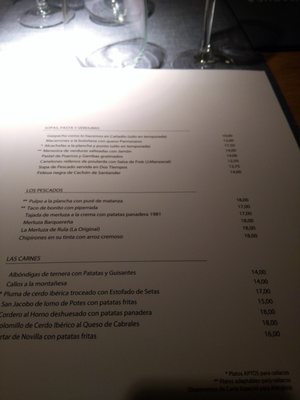 Menu photo 5 La Maruca Madrid, M Menu photo 5 La Maruca Madrid, M