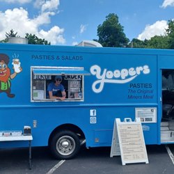 Yoopers Pasties - Look for the Blue Food Truck with the happy Miner!