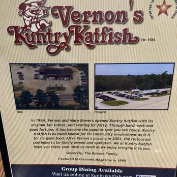 Vernon's Kuntry Katfish - Menu - Seafood Near Me - Conroe, Texas