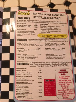 Menu photo 7 Addie's Diner Midland, TX