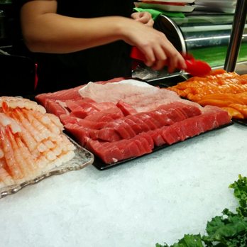 Dragon Legend - Some really good quality sashimi including fresh shrimp which very few buffets carry. - Chinese Near Me - Markham, Ontario