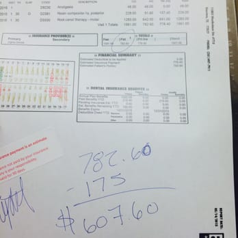 Soft Touch Dental - The bill! Not making these numbers up. - General Dentistry Near Me - Houston, Texas