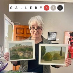 Gallery 621 - Another happy customer purchased two oil sketches
